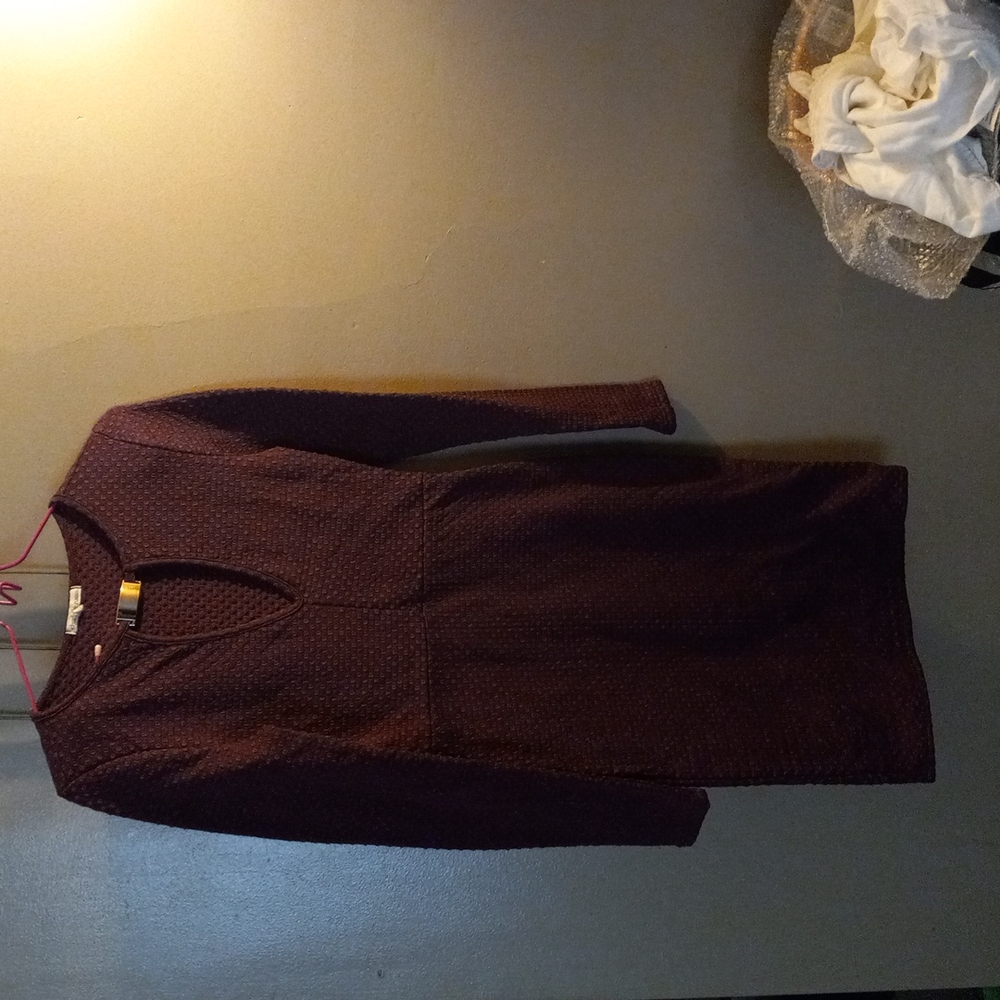 Burgandy dress